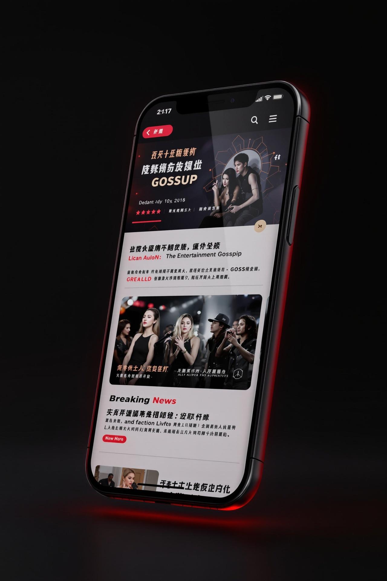 76吃瓜APP界面预览