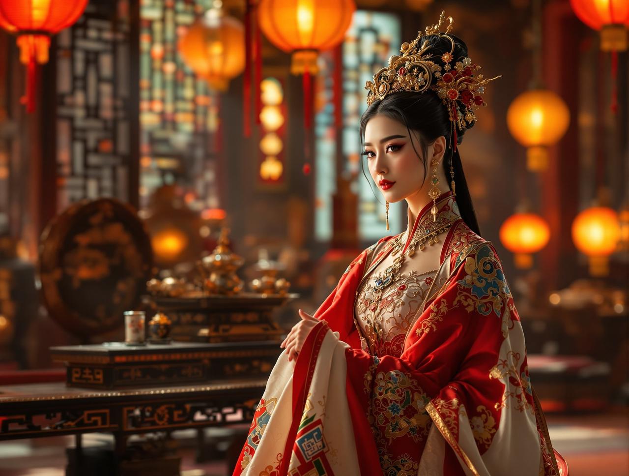 迪丽热巴新剧《长安十二时辰2》造型曝光，古装美艳绝伦